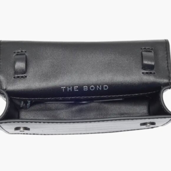 Kurt Geiger XS Bond Croc Embossed Leather Top Handle Bag NWT - Picture 5 of 6